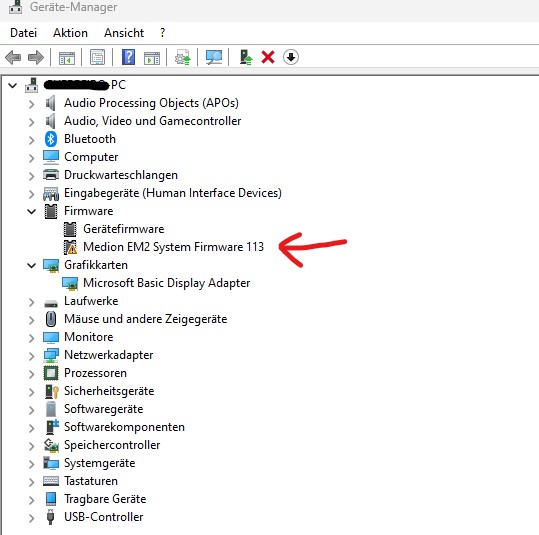 Medion EM2 System Firmware